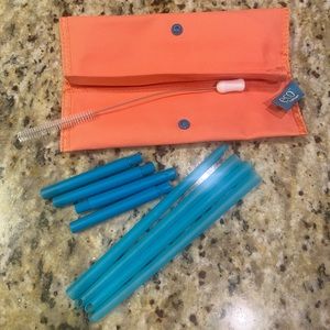 Tupperware Eco Straw Set